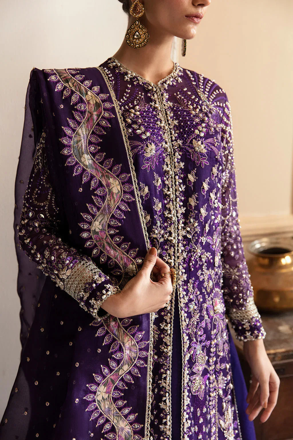 Soraya | Lumene Festive | Maysa - Aqsa Fabrics