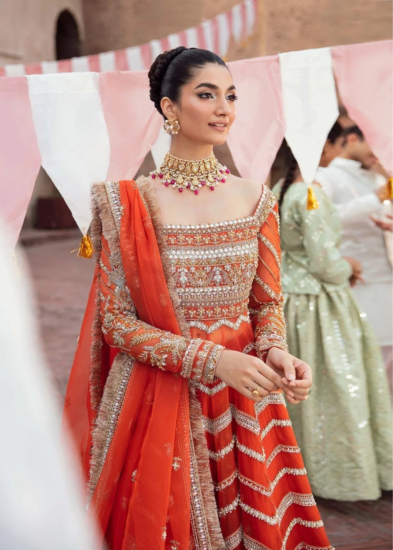 Akbar Aslam | Bridal Collection 2024 | CYPRESS - Aqsa Fabrics