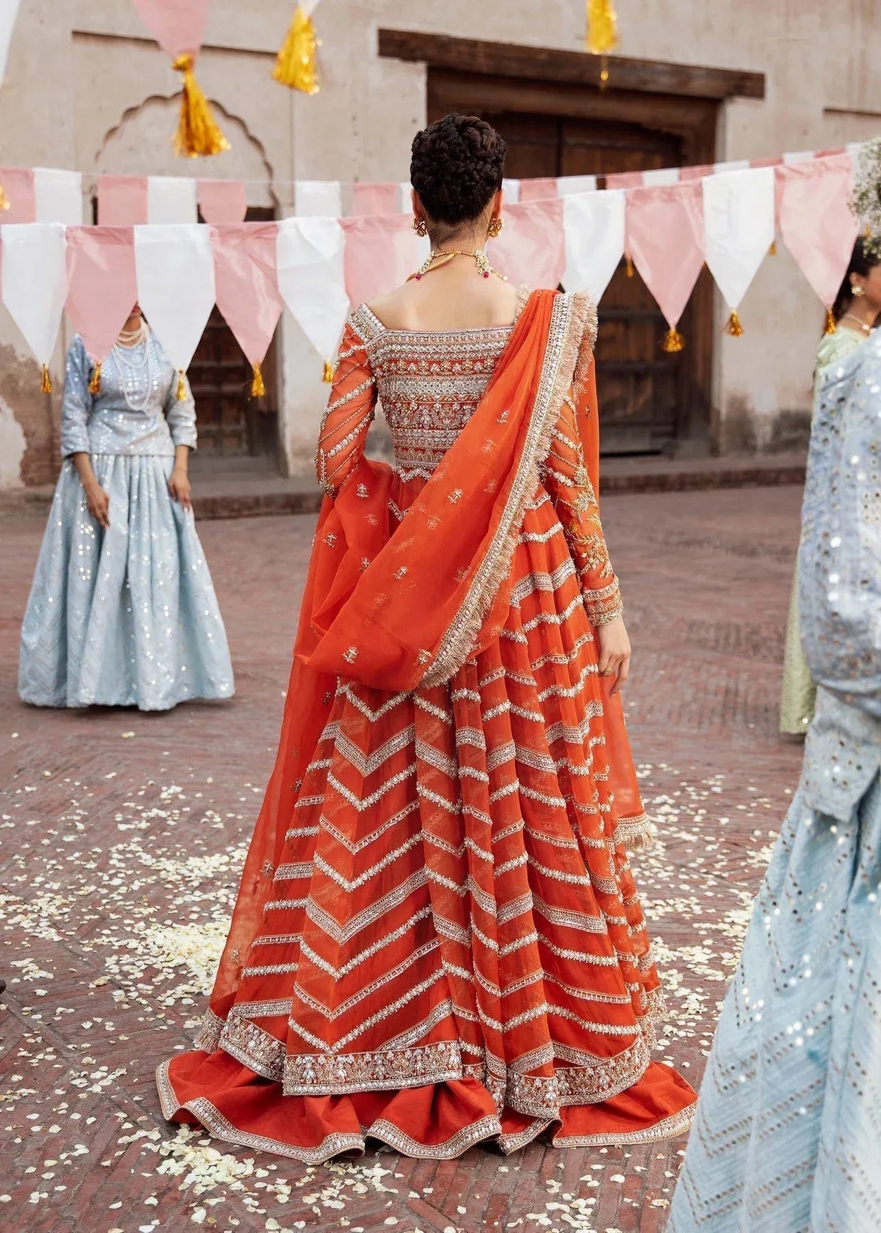 Akbar Aslam | Bridal Collection 2024 | CYPRESS - Aqsa Fabrics