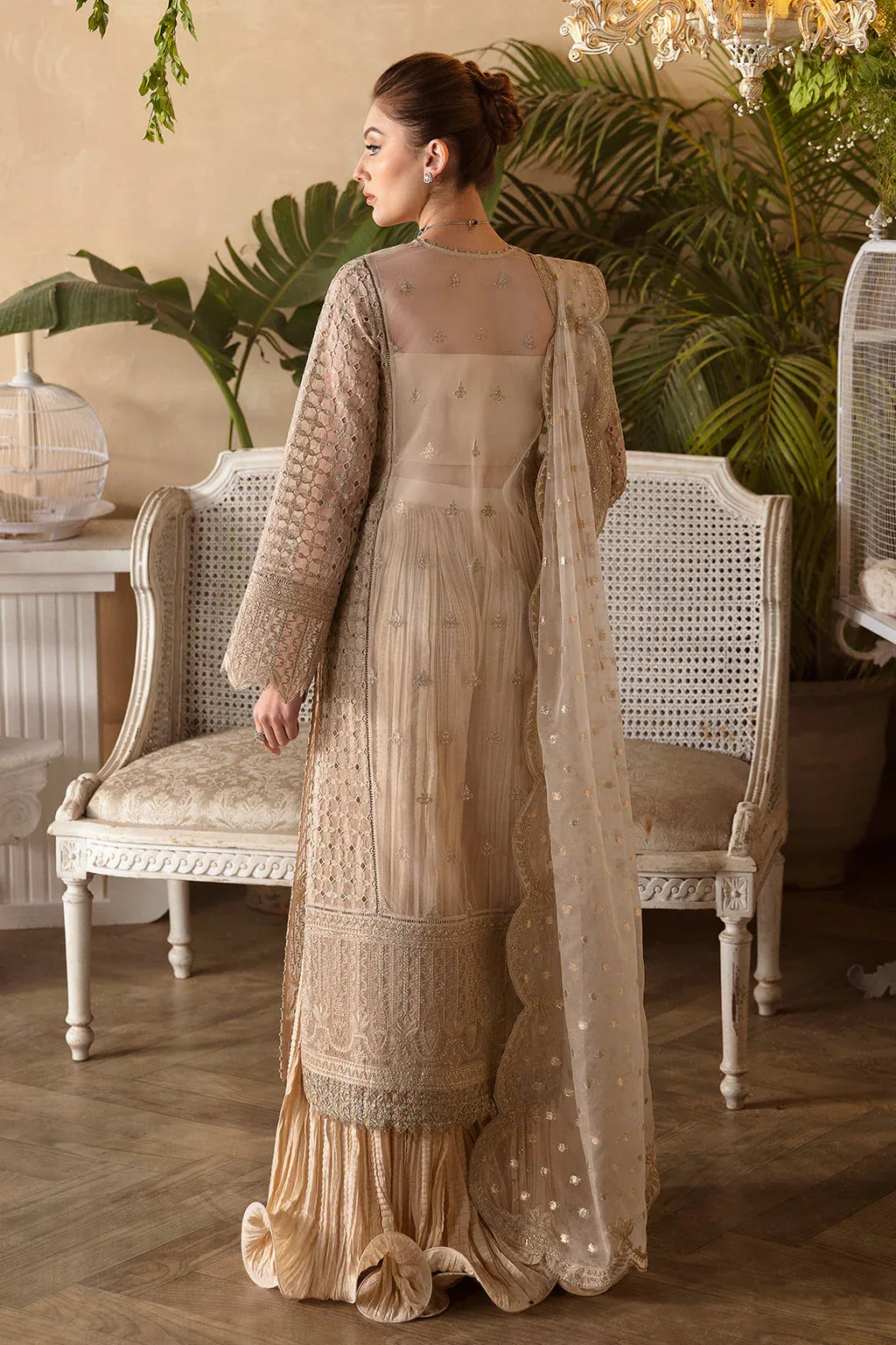 Afrozeh | Daisy - Aqsa Fabrics