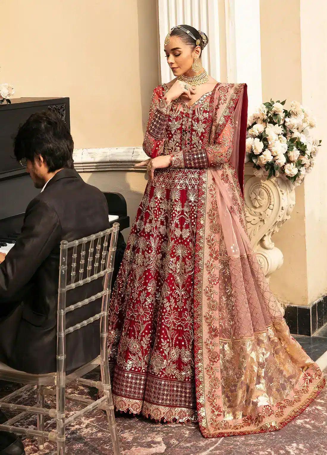 Gulaal | Wedding Collection 23 | ZIVA (GL-WU-23V1-02) - Aqsa Fabrics