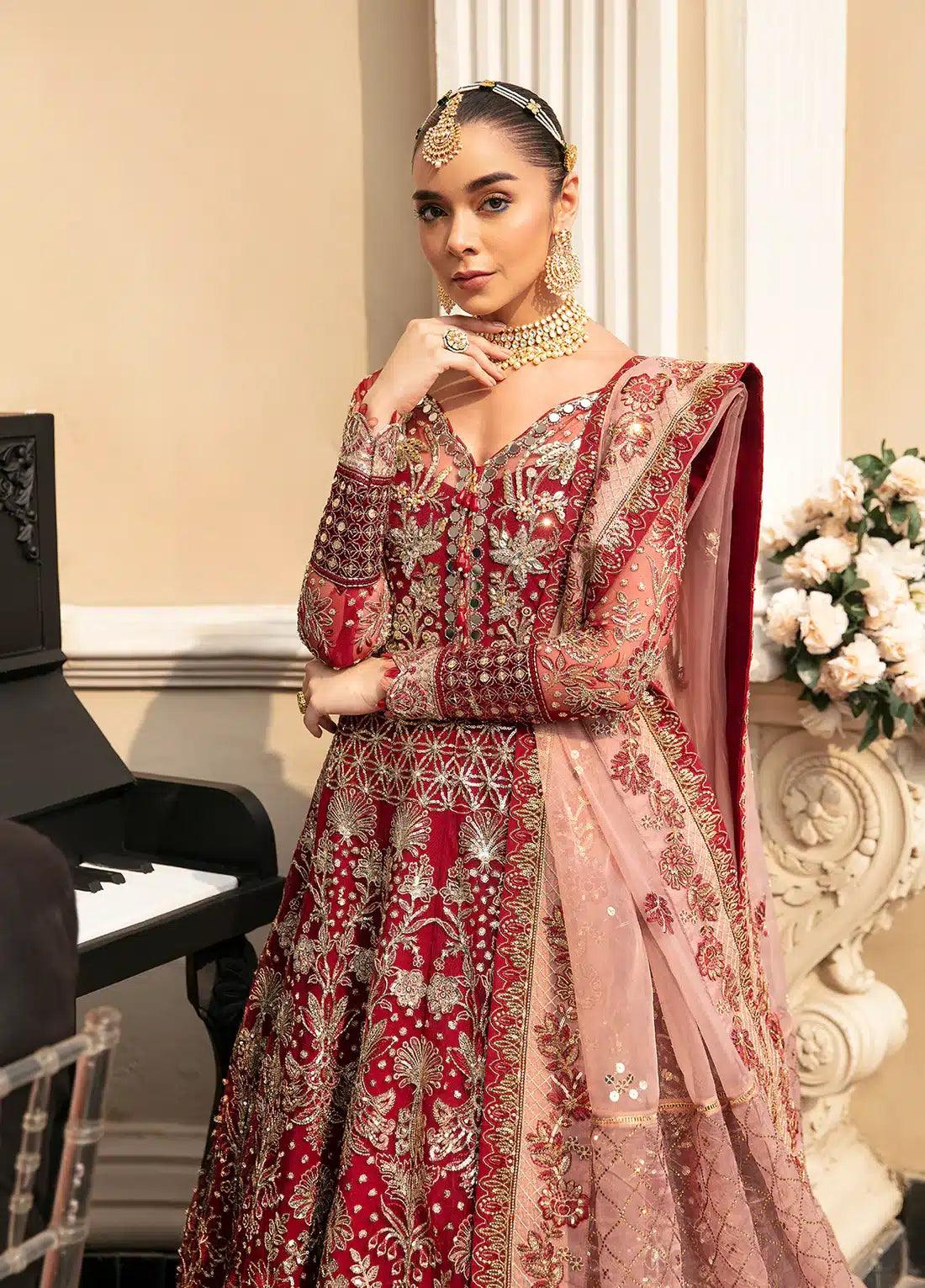 Gulaal | Wedding Collection 23 | ZIVA (GL-WU-23V1-02) - Aqsa Fabrics