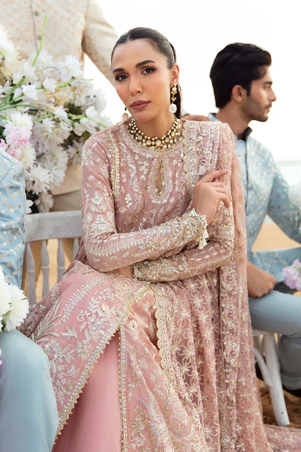 Dastangoi by Afrozeh Wedding Formals 3Pc Suit AWE-03 Shazma - Aqsa Fabrics