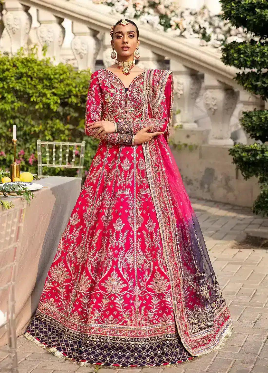 Gulaal | Wedding Collection 23 | NUHA (GL-WU-23V1-08) - Aqsa Fabrics