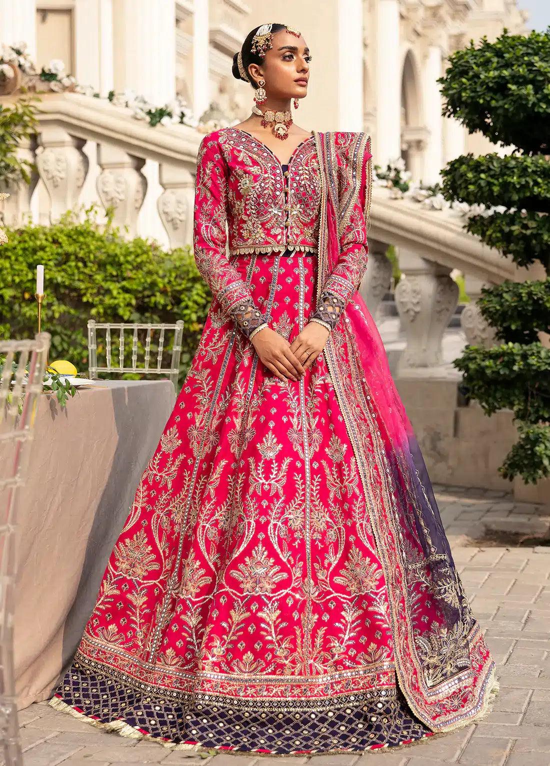 Gulaal | Wedding Collection 23 | NUHA (GL-WU-23V1-08) - Aqsa Fabrics