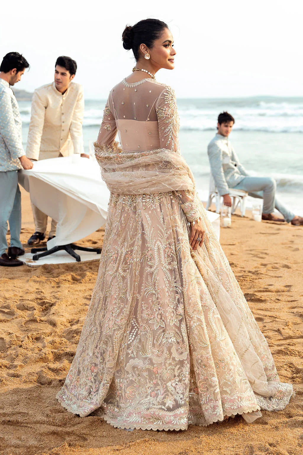 Afrozeh | Dastangoi Wedding Formals | Afsheen - Aqsa Fabrics