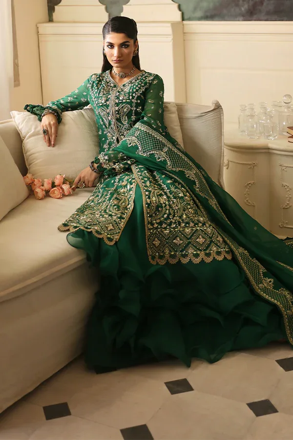 Nyra | Wedding Festive 24 | JADE - Aqsa Fabrics