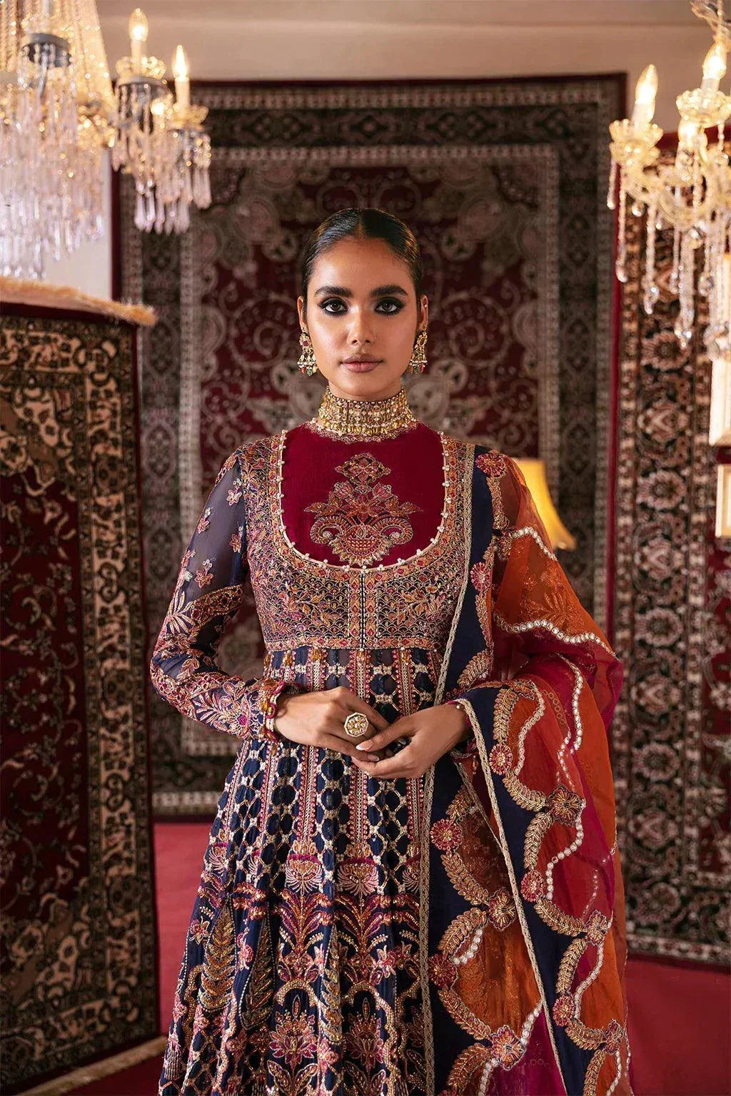 Afrozeh | Hayat Wedding Formals 23 | Sarang - Aqsa Fabrics