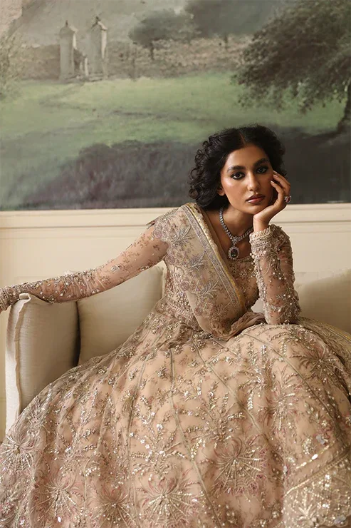 Nyra | Wedding Festive 24 | Dahlia - Aqsa Fabrics