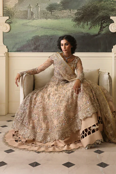 Nyra | Wedding Festive 24 | Dahlia - Aqsa Fabrics