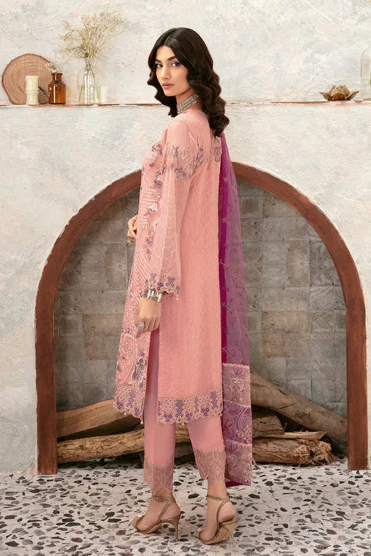 Ramsha | Rangoon Chiffon Collection 24 | D-1201 - Aqsa Fabrics