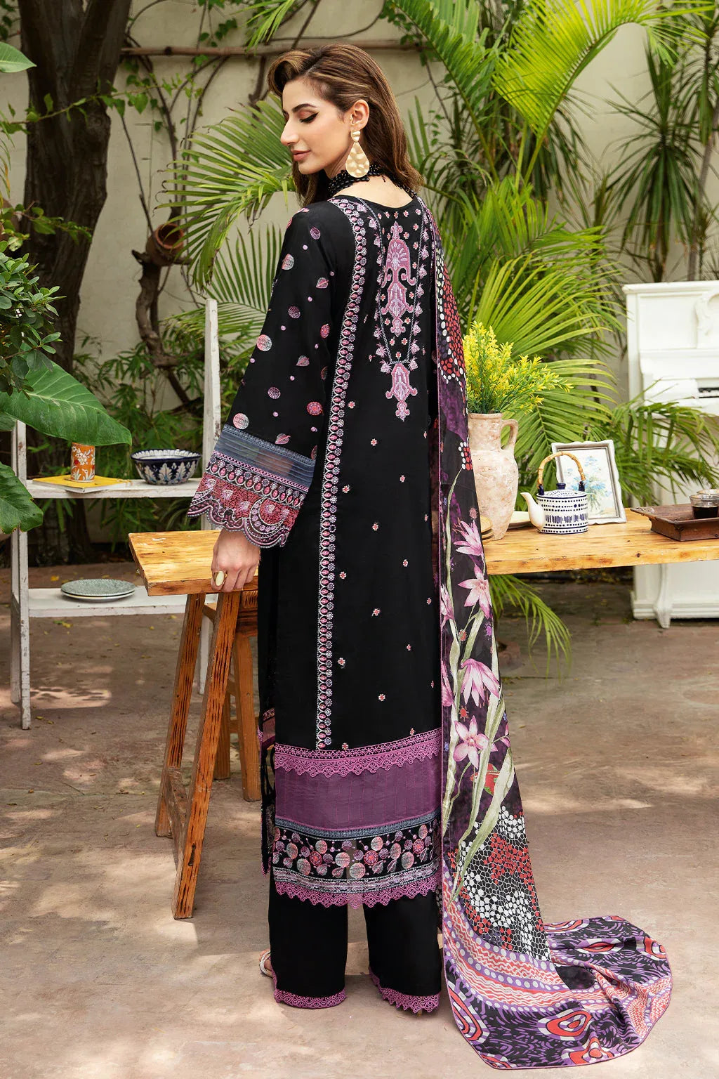 Ramsha | Riwayat Lawn Collection| Y-806 - Aqsa Fabrics