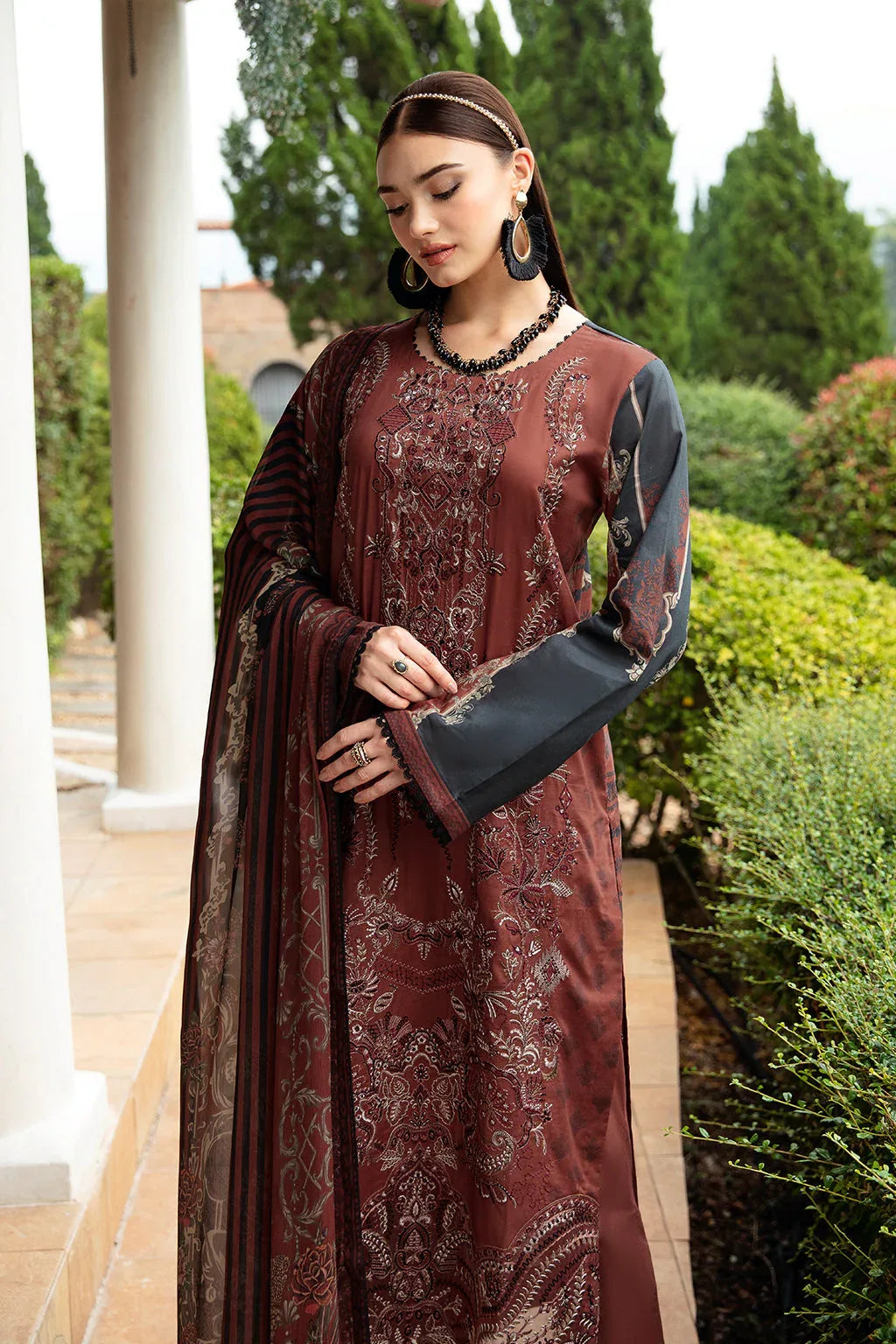 Ramsha | Riwayat Lawn Collection| Y-906 - Aqsa Fabrics