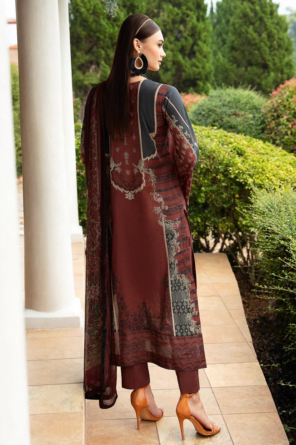 Ramsha | Riwayat Lawn Collection| Y-906 - Aqsa Fabrics