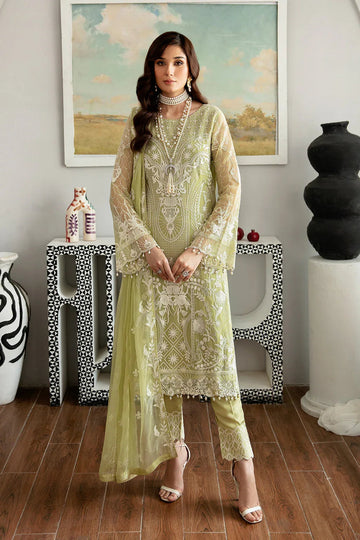 Ramsha | Rangoon Chiffon Collection 24 |D-1105 - Aqsa Fabrics