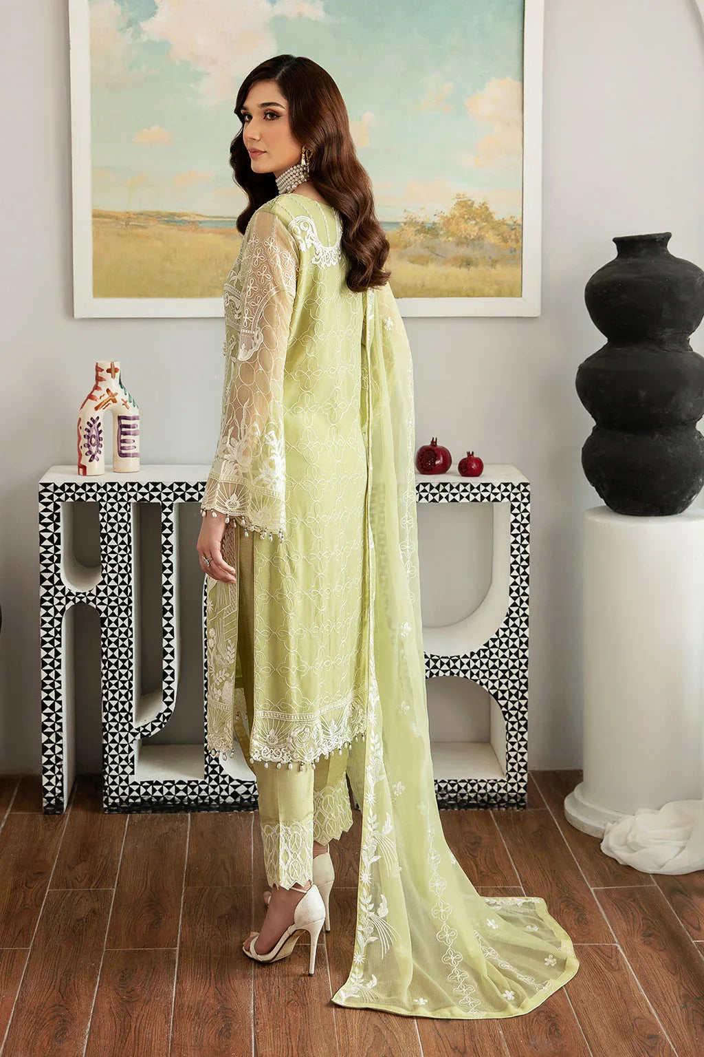 Ramsha | Rangoon Chiffon Collection 24 |D-1105 - Aqsa Fabrics