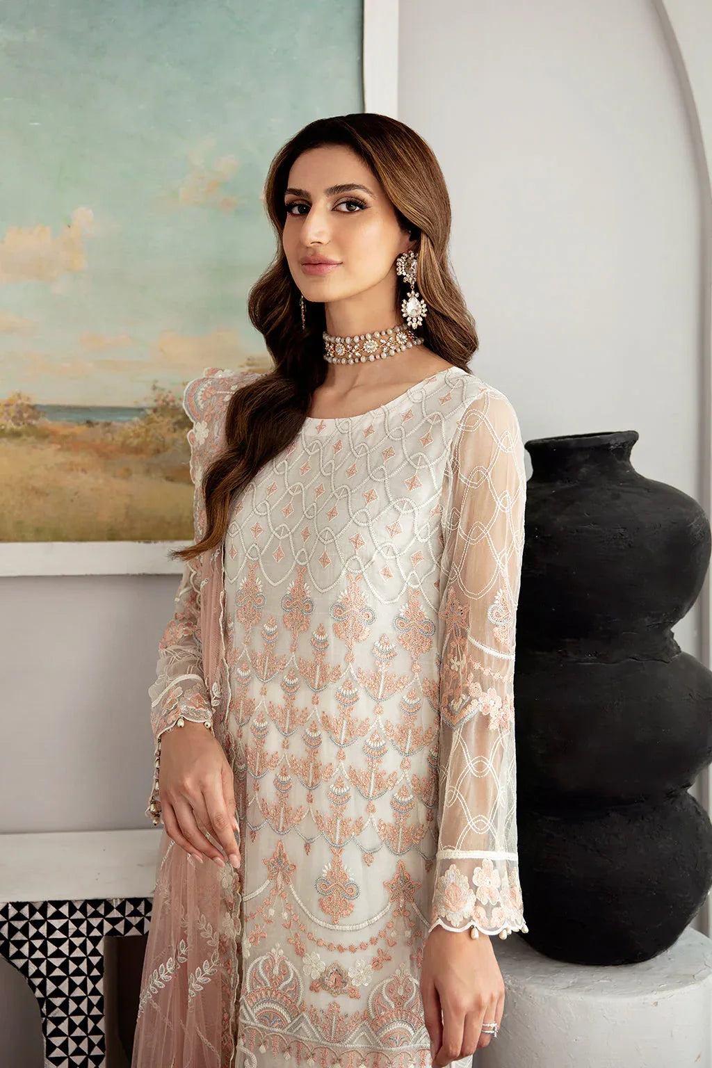 Ramsha | Rangoon Chiffon Collection 24 |D-1103 - Aqsa Fabrics
