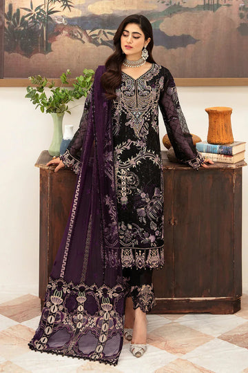 Ramsha | Minhal Organza Collection | M-1006 - Aqsa Fabrics