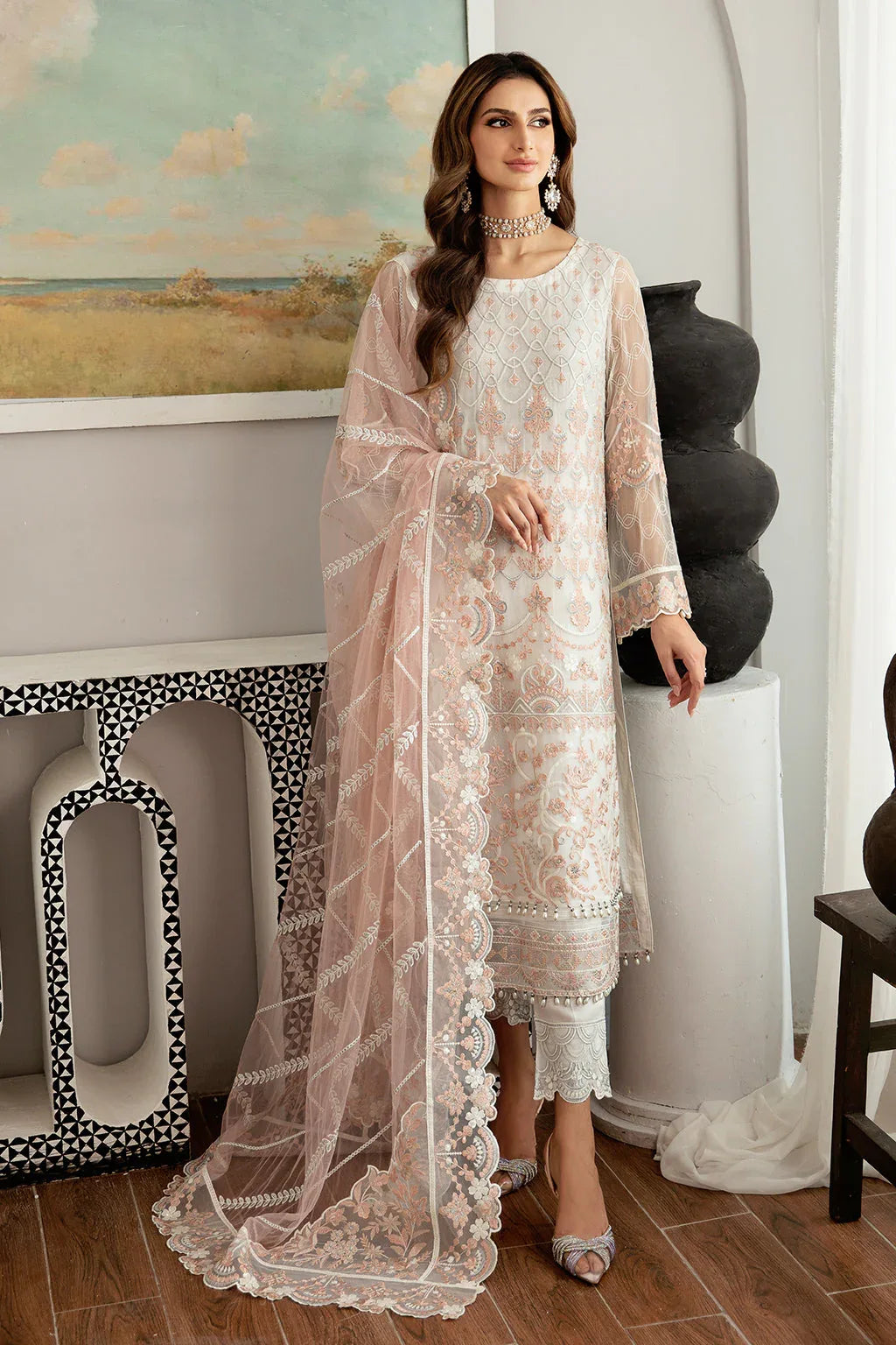 Ramsha | Rangoon Chiffon Collection 24 |D-1103 - Aqsa Fabrics