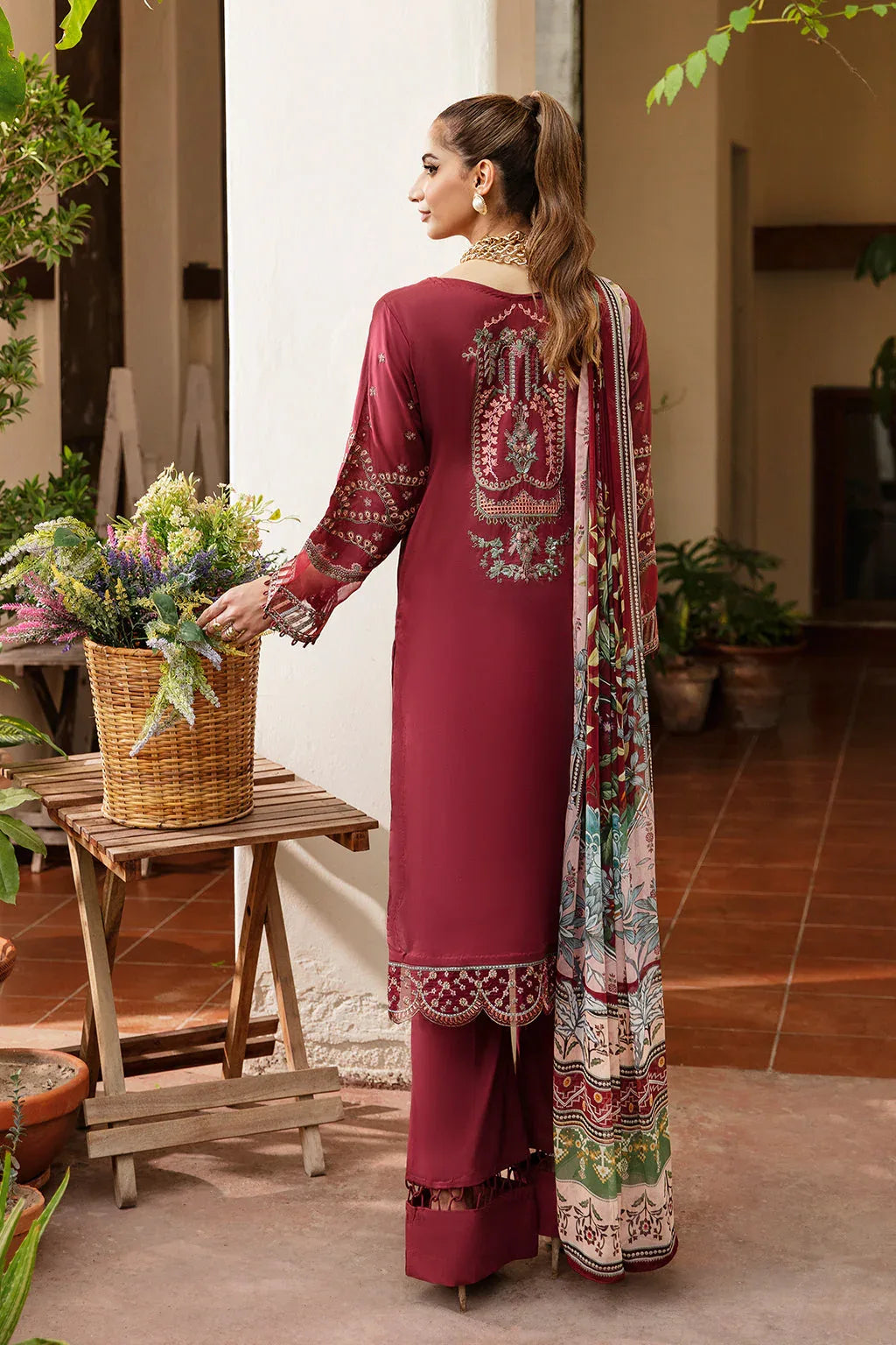 Ramsha | Riwayat Lawn Collection| Y-801 - Aqsa Fabrics