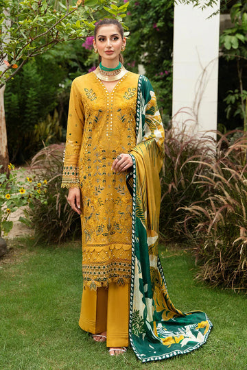 Ramsha | Luxury Lawn 24 | Y-805 - Aqsa Fabrics