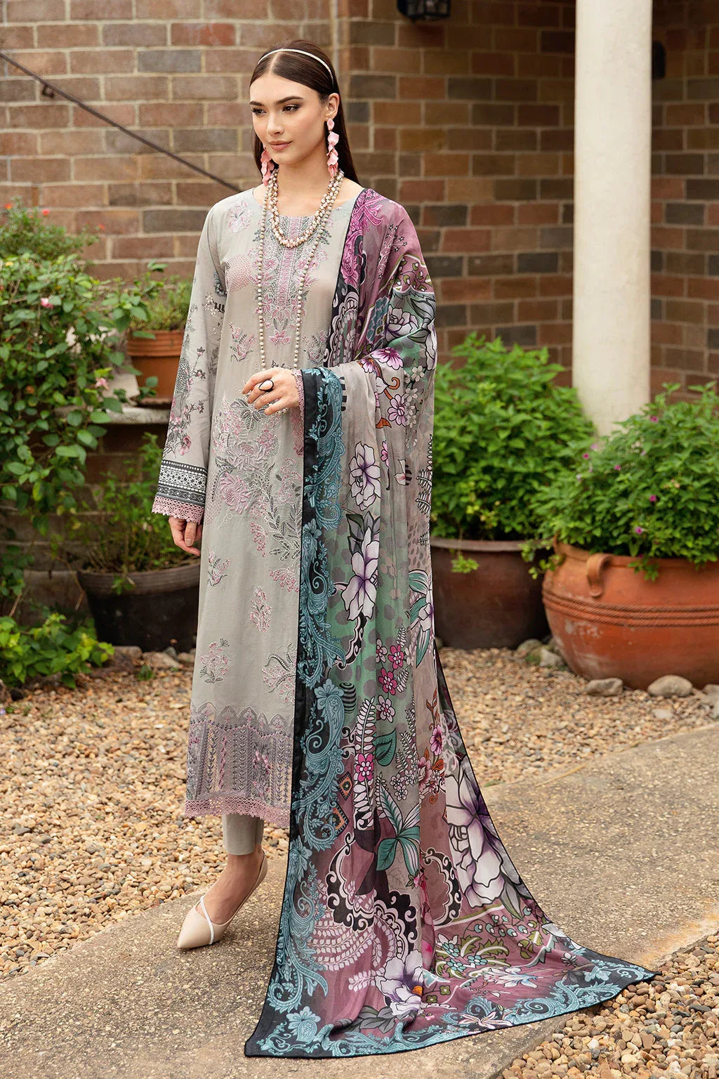 Ramsha | Riwayat Lawn Collection| Y-902 - Aqsa Fabrics