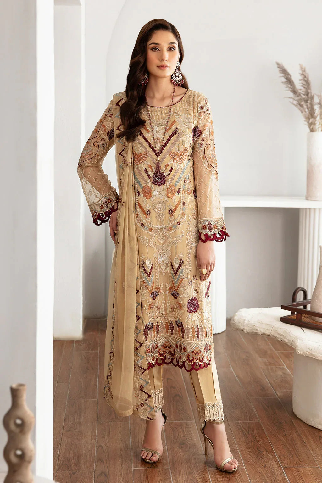 Ramsha | Rangoon Chiffon Collection 24 |D-1108 - Aqsa Fabrics