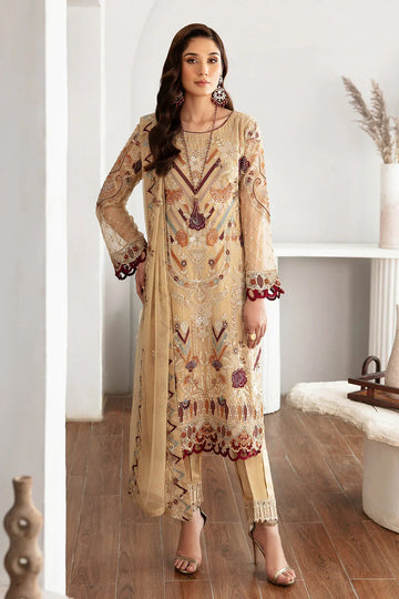 Ramsha | Rangoon Chiffon Collection 24 |D-1108 - Aqsa Fabrics