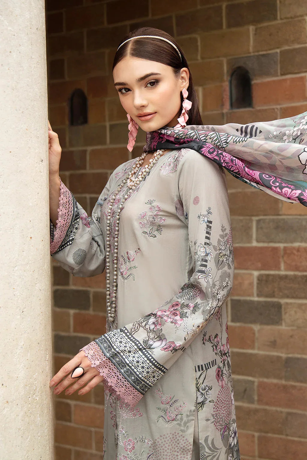 Ramsha | Riwayat Lawn Collection| Y-902 - Aqsa Fabrics