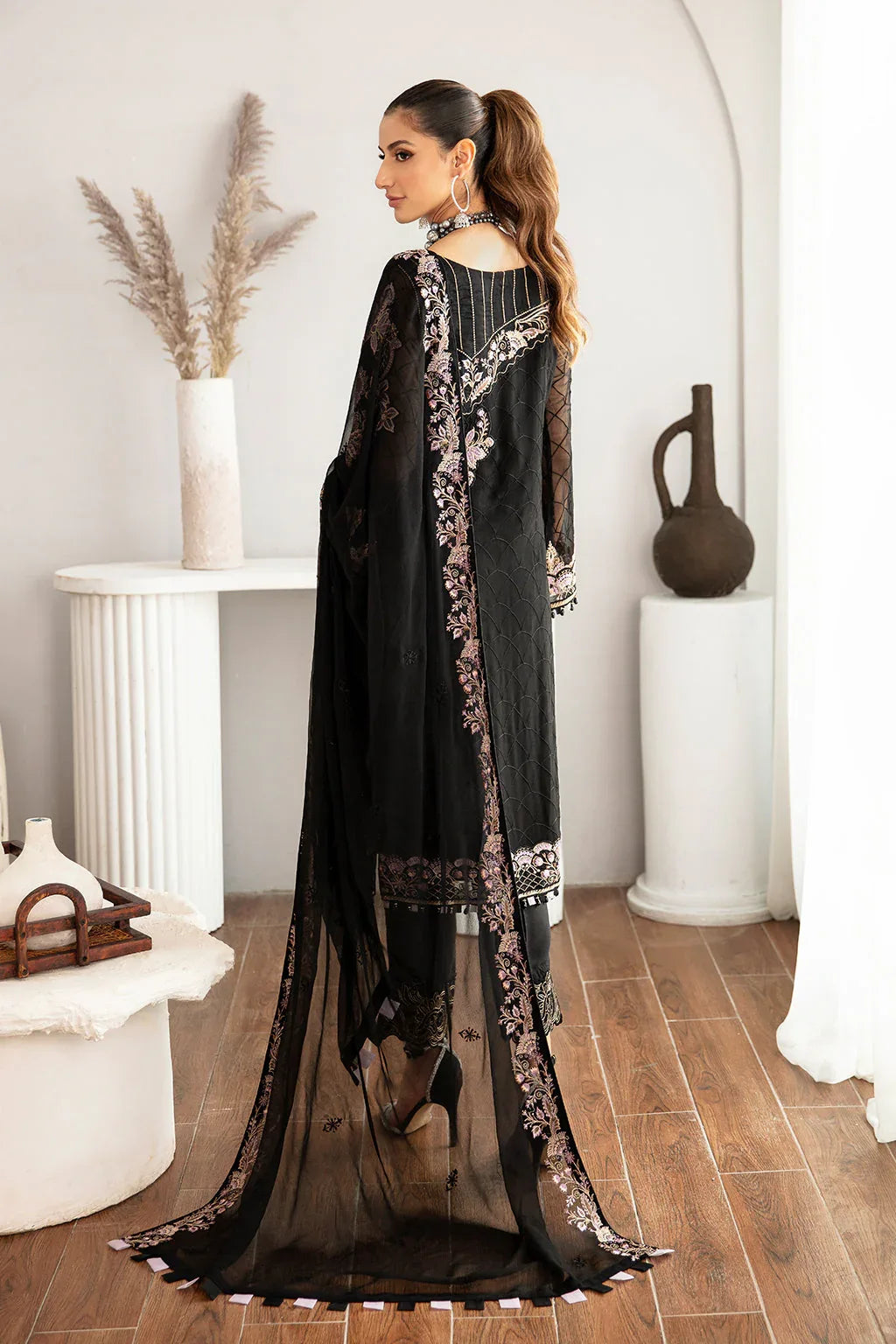 Ramsha | Rangoon Chiffon Collection 24 |D-1106 - Aqsa Fabrics