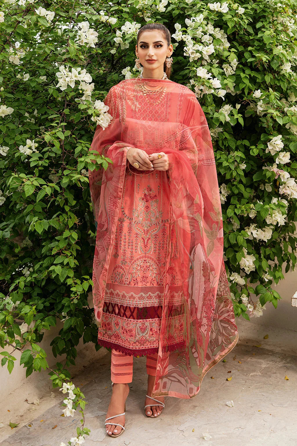 Ramsha | Riwayat Lawn Collection| Y-807 - Aqsa Fabrics
