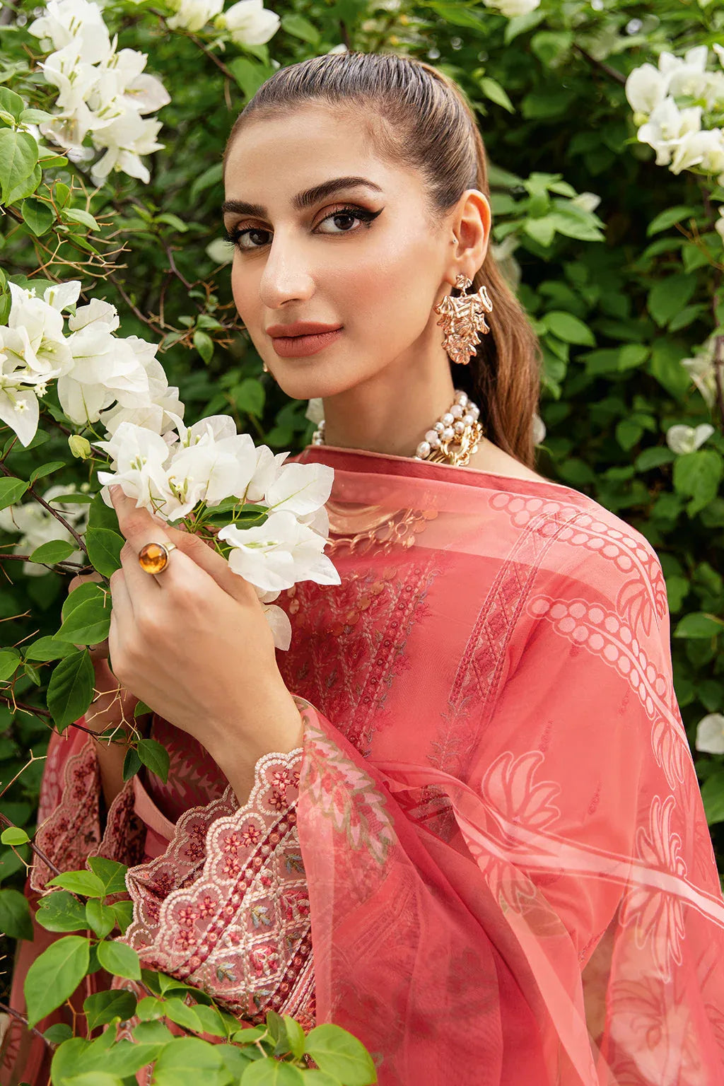 Ramsha | Luxury Lawn 24 | Y-807 - Aqsa Fabrics