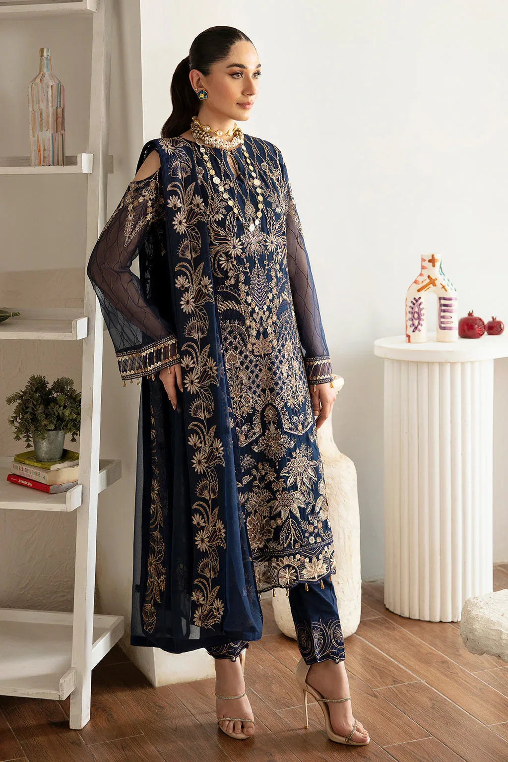 Ramsha | Rangoon Chiffon Collection 24 |D-1111 - Aqsa Fabrics