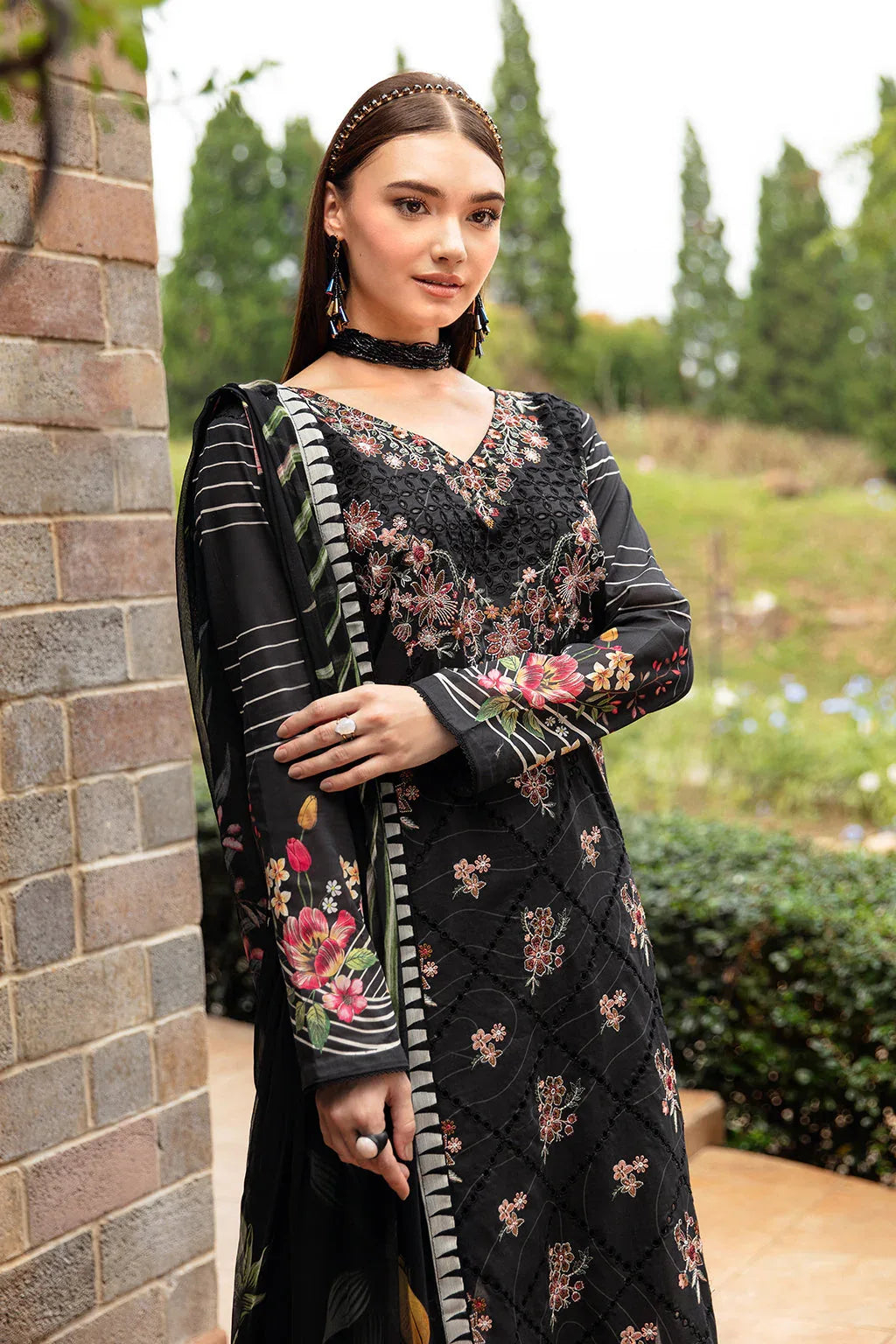 Ramsha | Riwayat Lawn Collection| Y-903 - Aqsa Fabrics