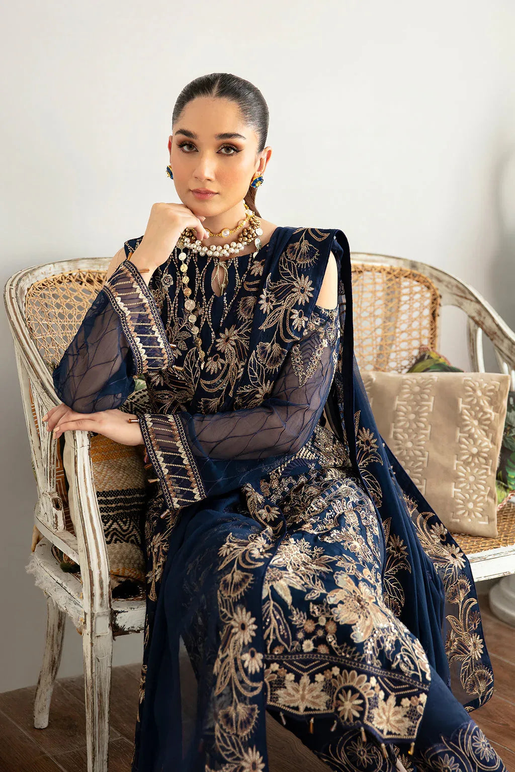 Ramsha | Rangoon Chiffon Collection 24 |D-1111 - Aqsa Fabrics