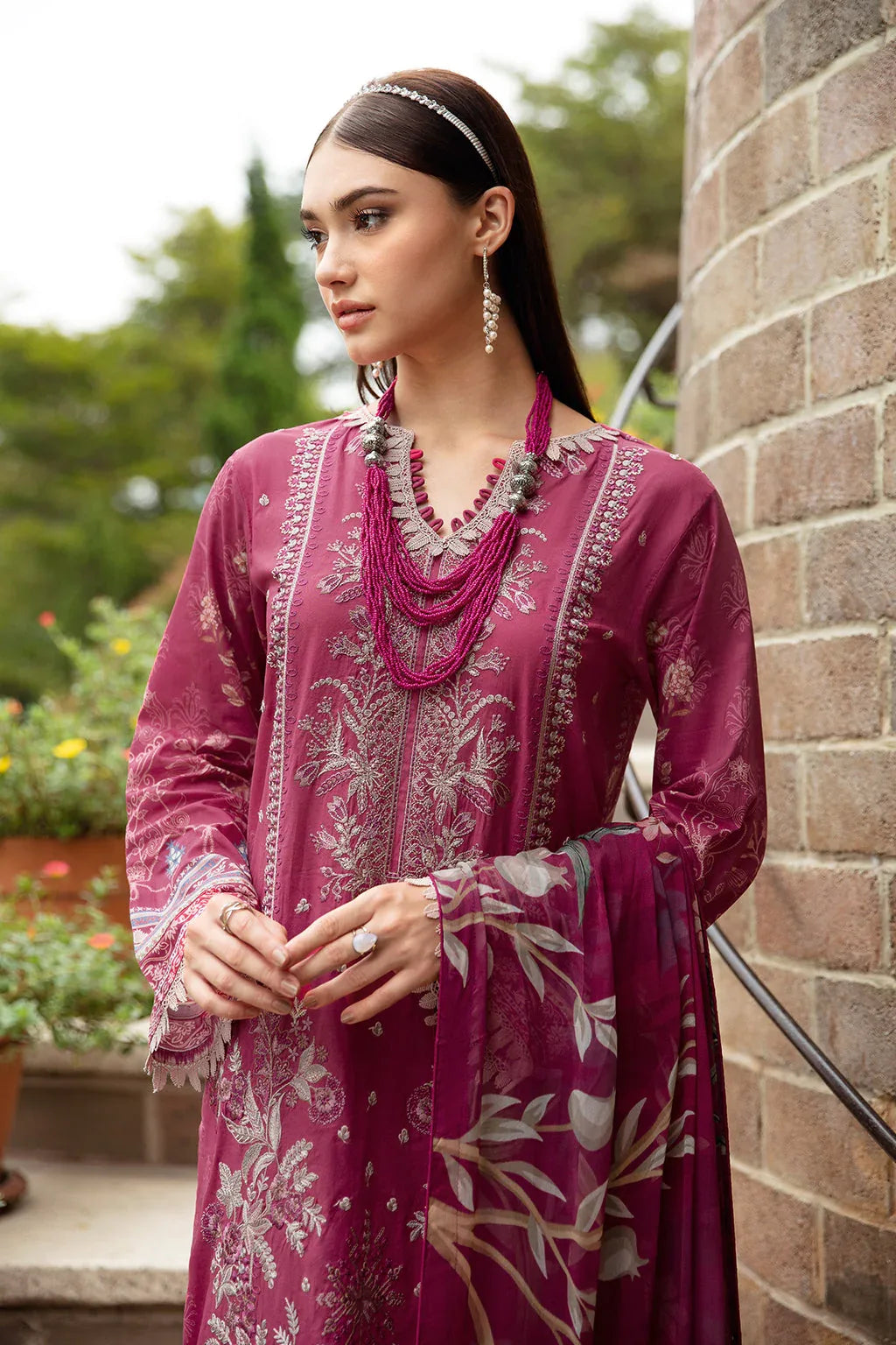 Ramsha | Riwayat Lawn Collection| Y-908 - Aqsa Fabrics