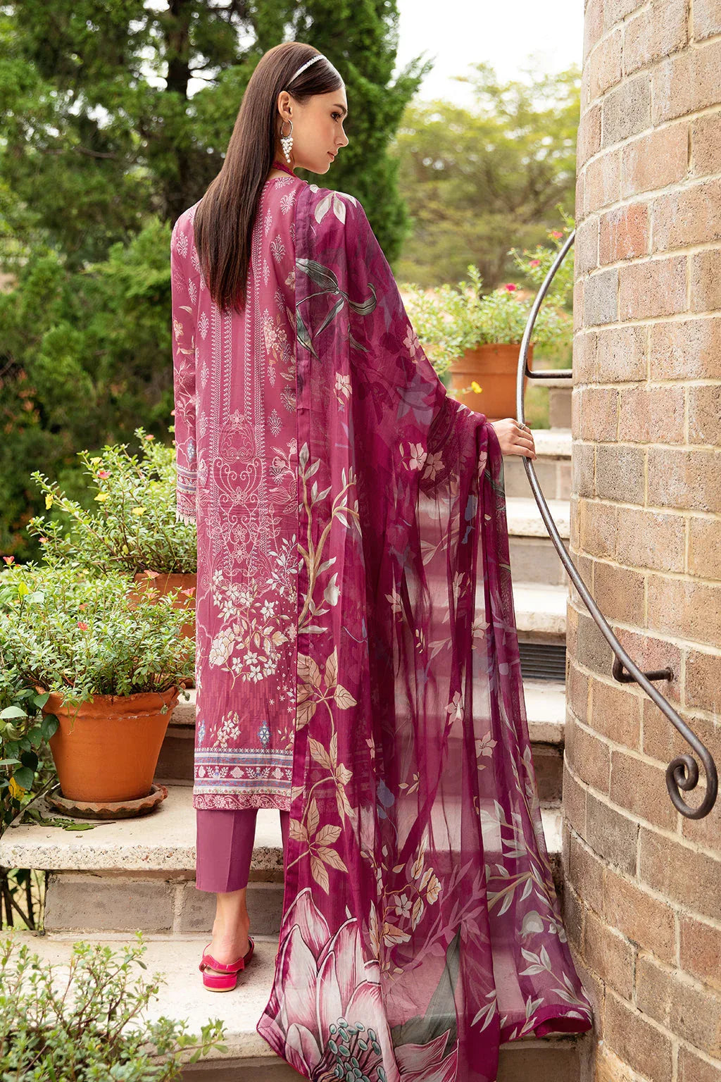 Ramsha | Riwayat Lawn Collection| Y-908 - Aqsa Fabrics
