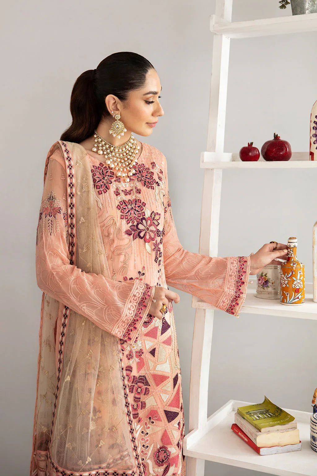 Ramsha | Rangoon Chiffon Collection 24 |D-1112 - Aqsa Fabrics