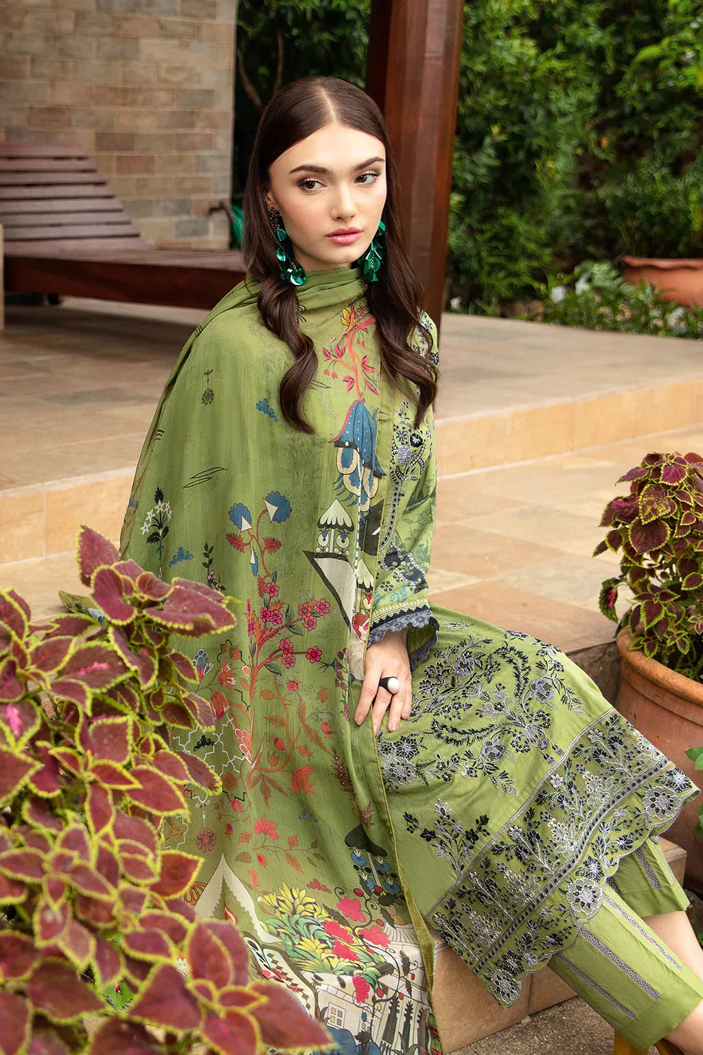 Ramsha | Riwayat Lawn Collection| Y-912 - Aqsa Fabrics