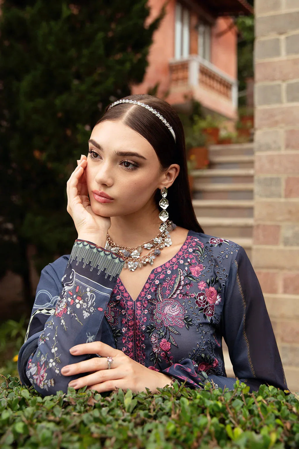 Ramsha | Riwayat Lawn Collection| Y-901 - Aqsa Fabrics