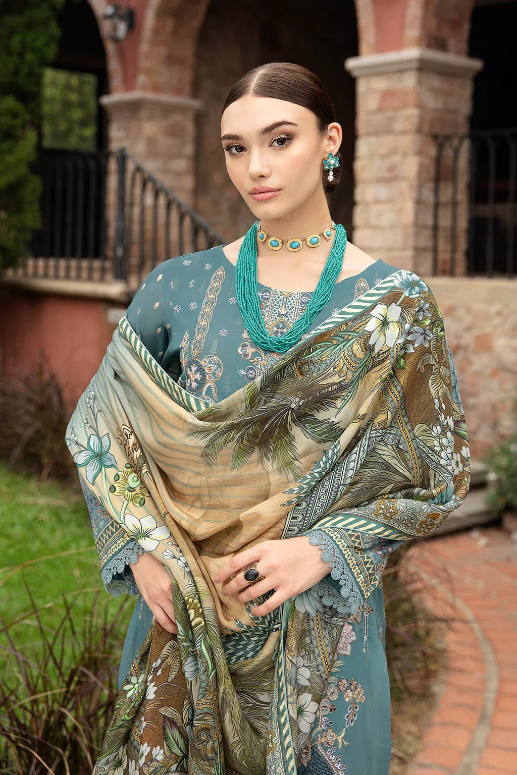 Ramsha | Riwayat Lawn Collection| Y-907 - Aqsa Fabrics
