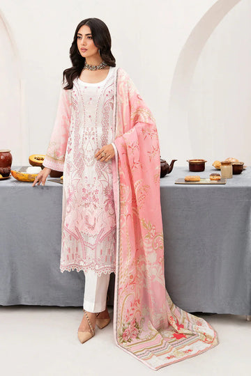 Ramsha | Mashaal Luxury Lawn | L-1104 - Aqsa Fabrics
