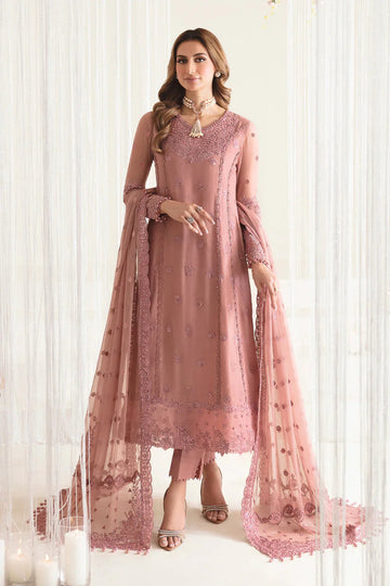 Alizeh | Reena Wedding Edits | AF-HM-4016-CRIMSON - Aqsa Fabrics