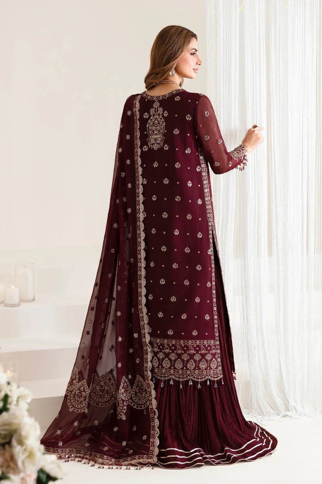 Alizeh | Reena Wedding Edits | AF-HM-4009-MEADOW - Aqsa Fabrics