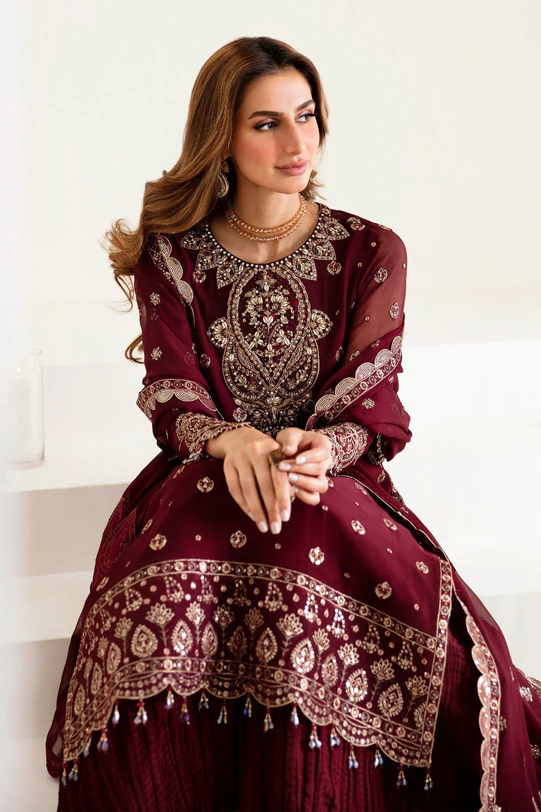 Alizeh | Reena Wedding Edits | AF-HM-4009-MEADOW - Aqsa Fabrics