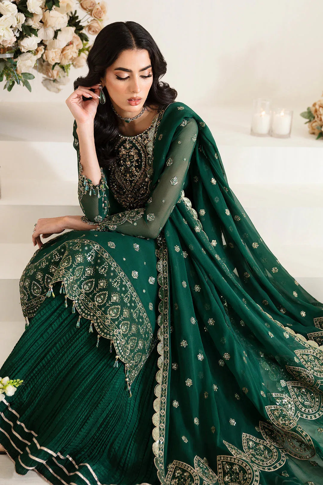 Alizeh | Reena Wedding Edits | AF-HM-4010-STELLA - Aqsa Fabrics