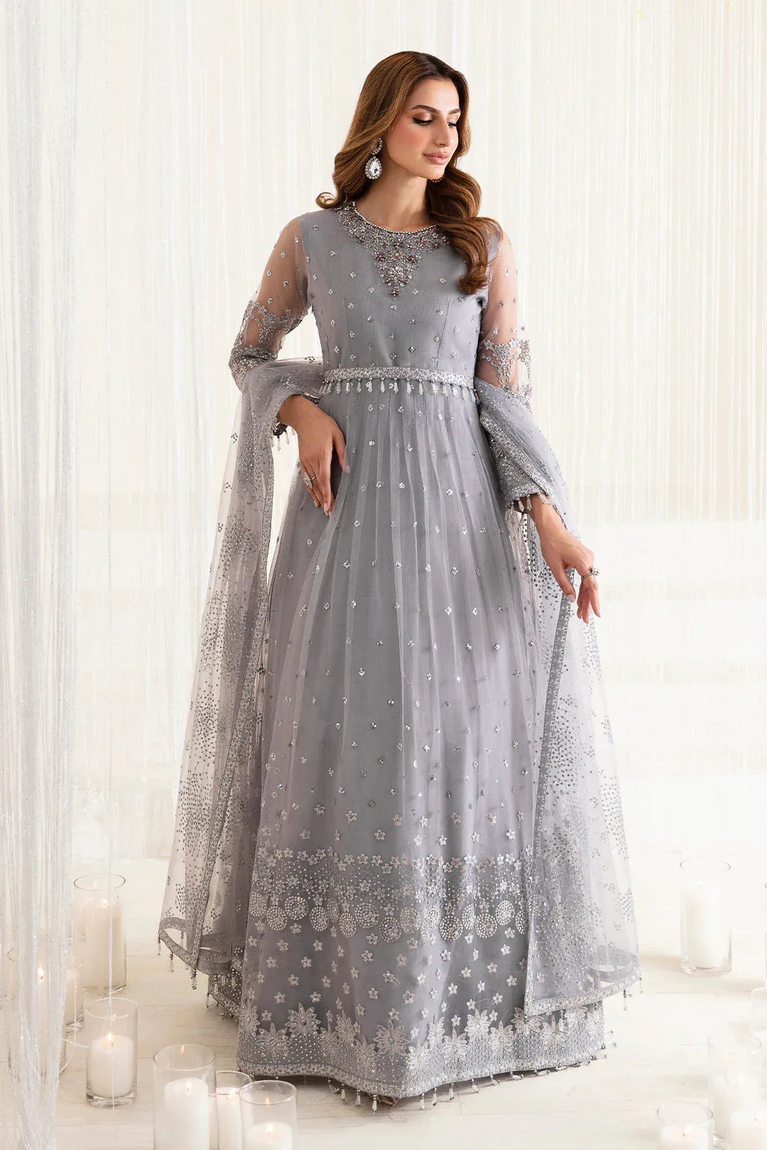 Alizeh | Reena Wedding Edits | AF-HM-4018-DARCY - Aqsa Fabrics