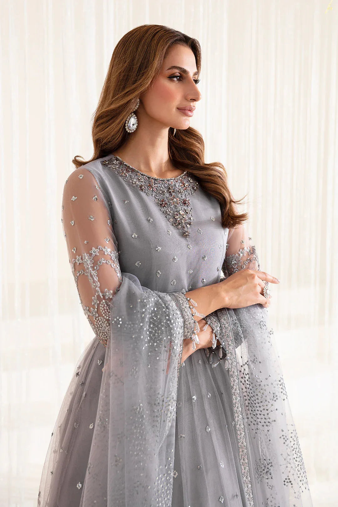 Alizeh | Reena Wedding Edits | AF-HM-4018-DARCY - Aqsa Fabrics