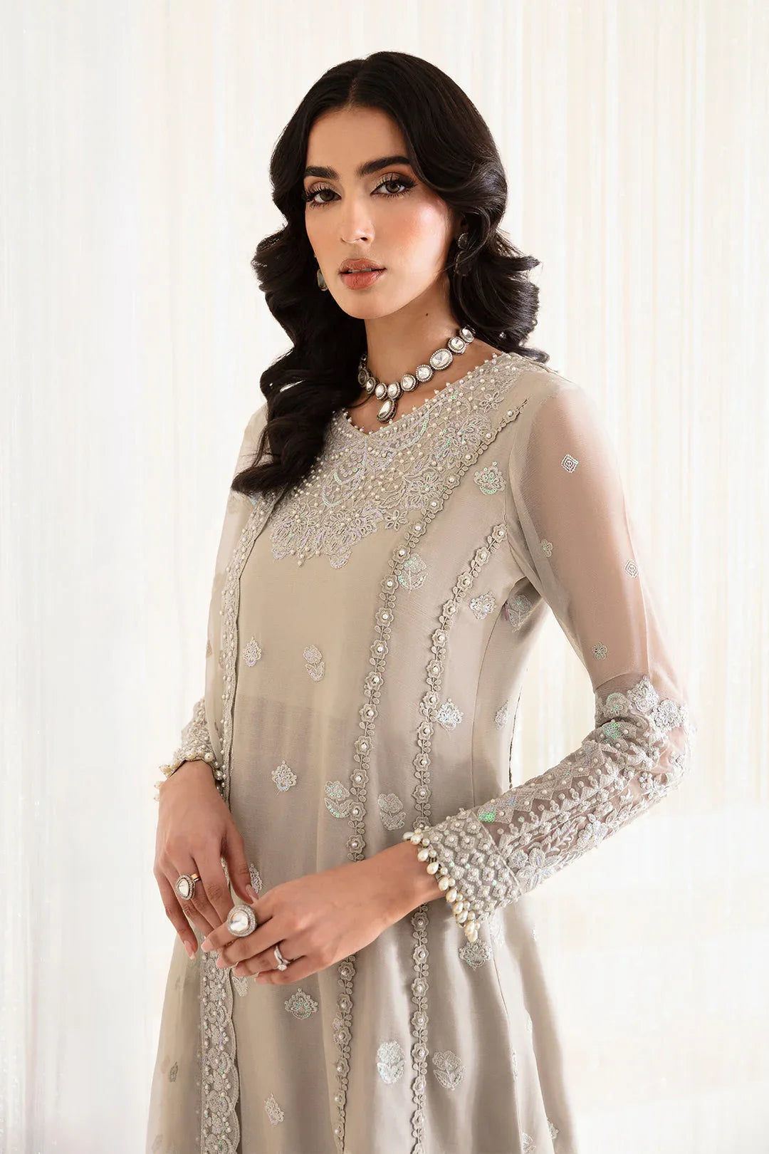 Alizeh | Reena Wedding Edits | AF-HM-4015-MOSAIC - Aqsa Fabrics
