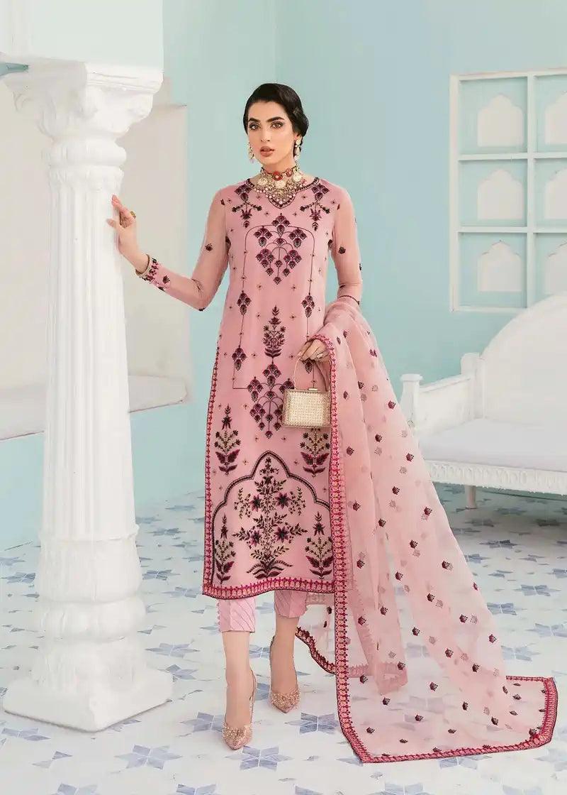 Akbar Aslam | Elinor Formals 2022 | Fluer - Aqsa Fabrics